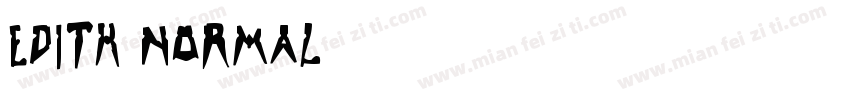 Edith Normal字体转换